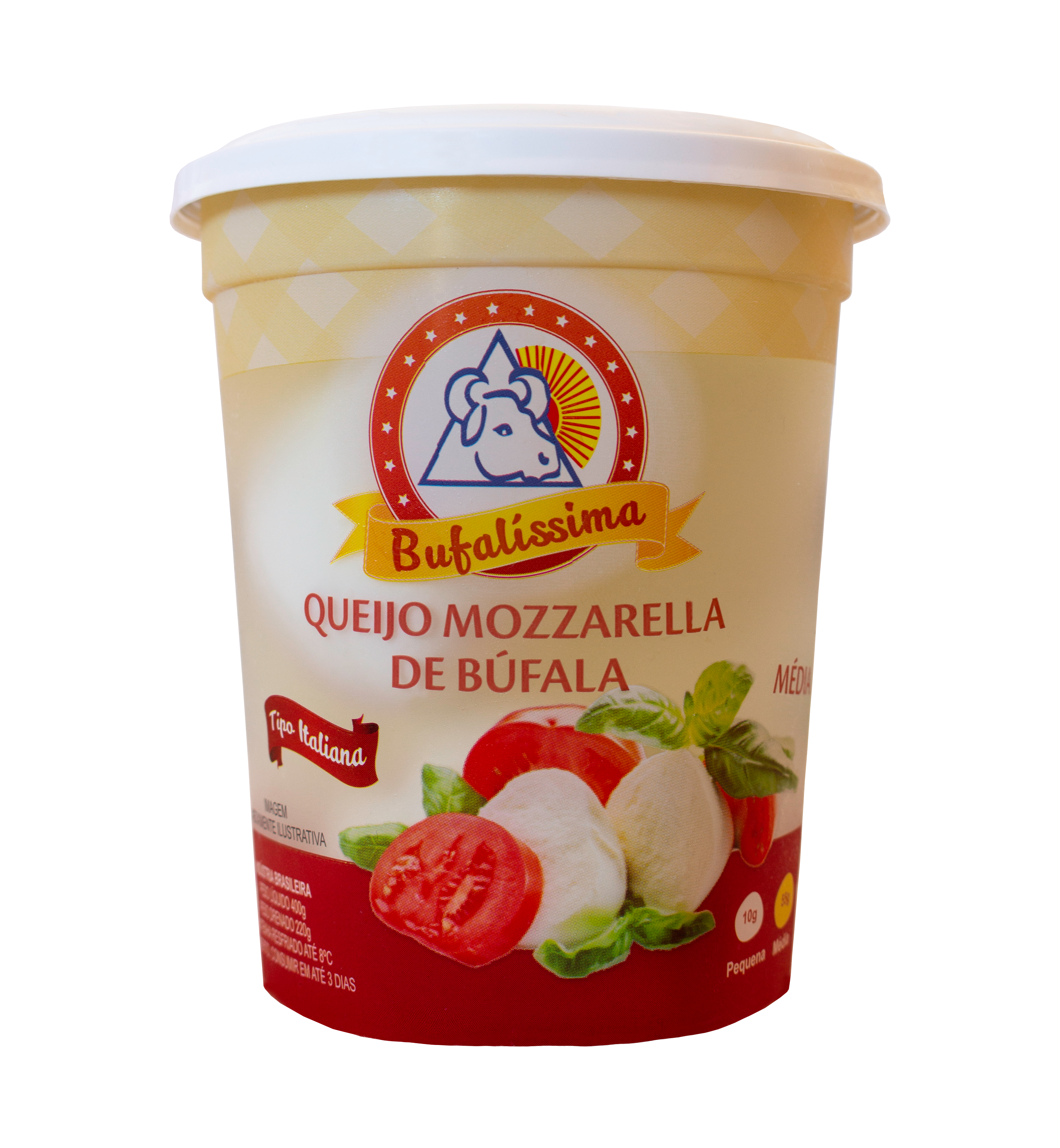 MOZZARELLA BOLA MEDIA 220G