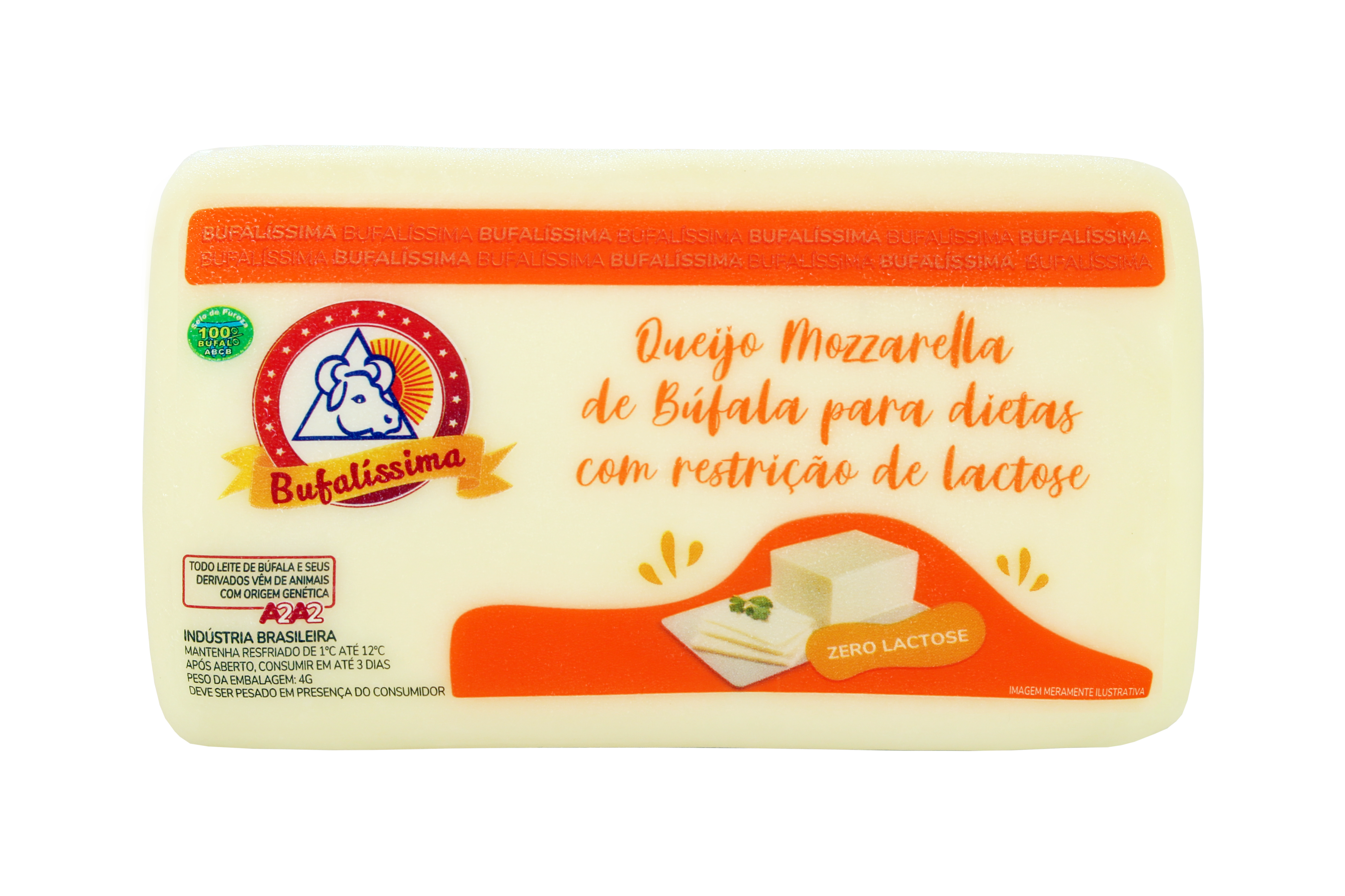 MOZZARELLA BARRA MINI APROX. 400G ZERO L ...